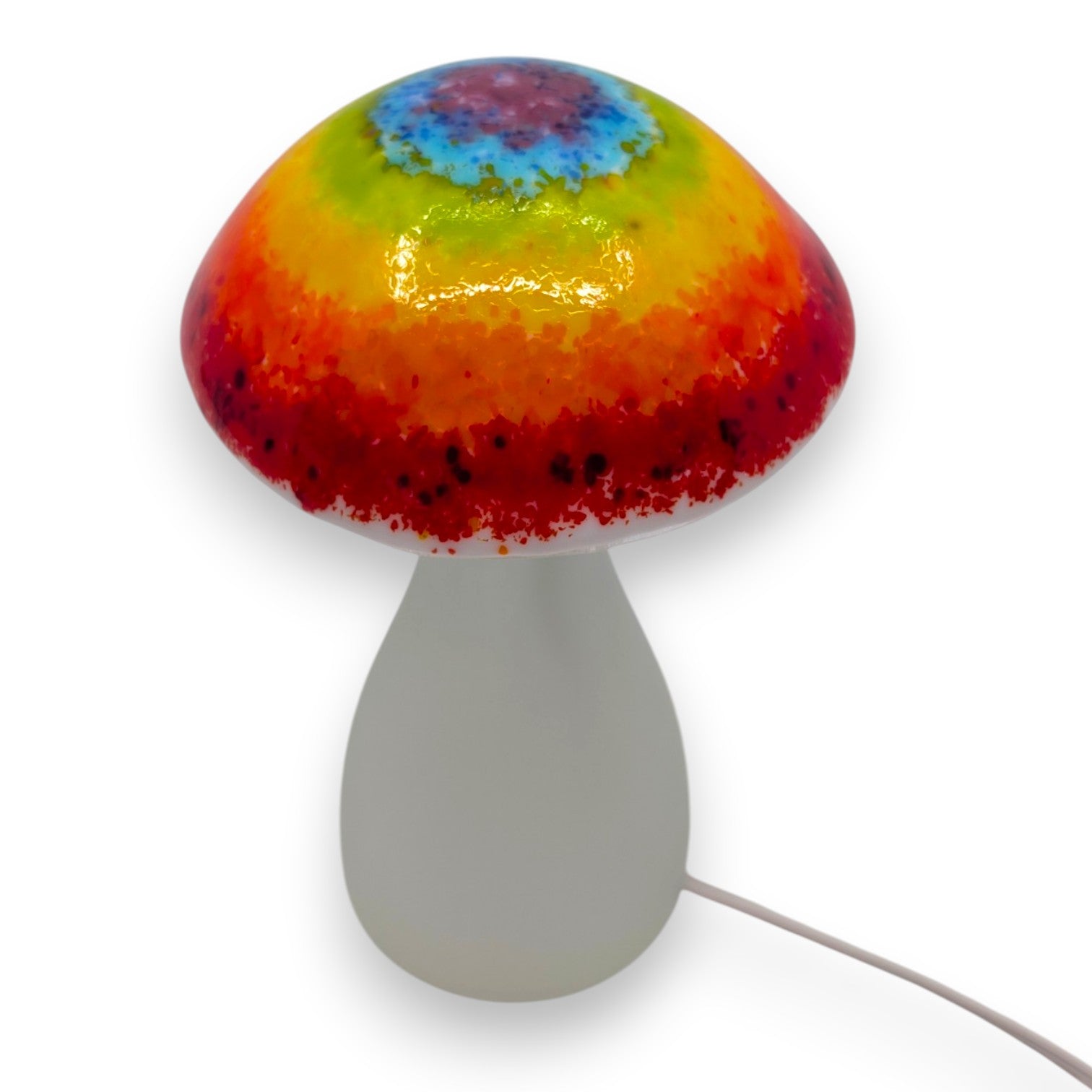 Rainbow Mushroom Lamp