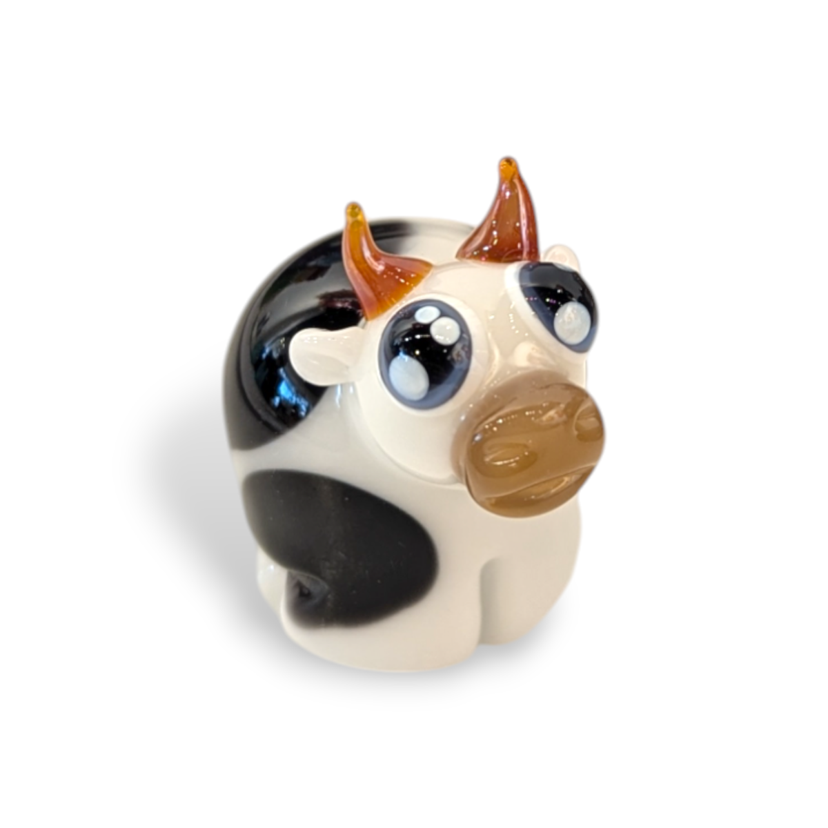 Big Eye Cow Sculpture