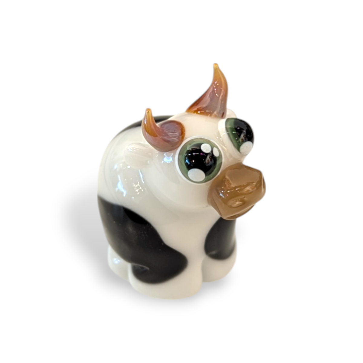 Big Eye Cow Sculpture