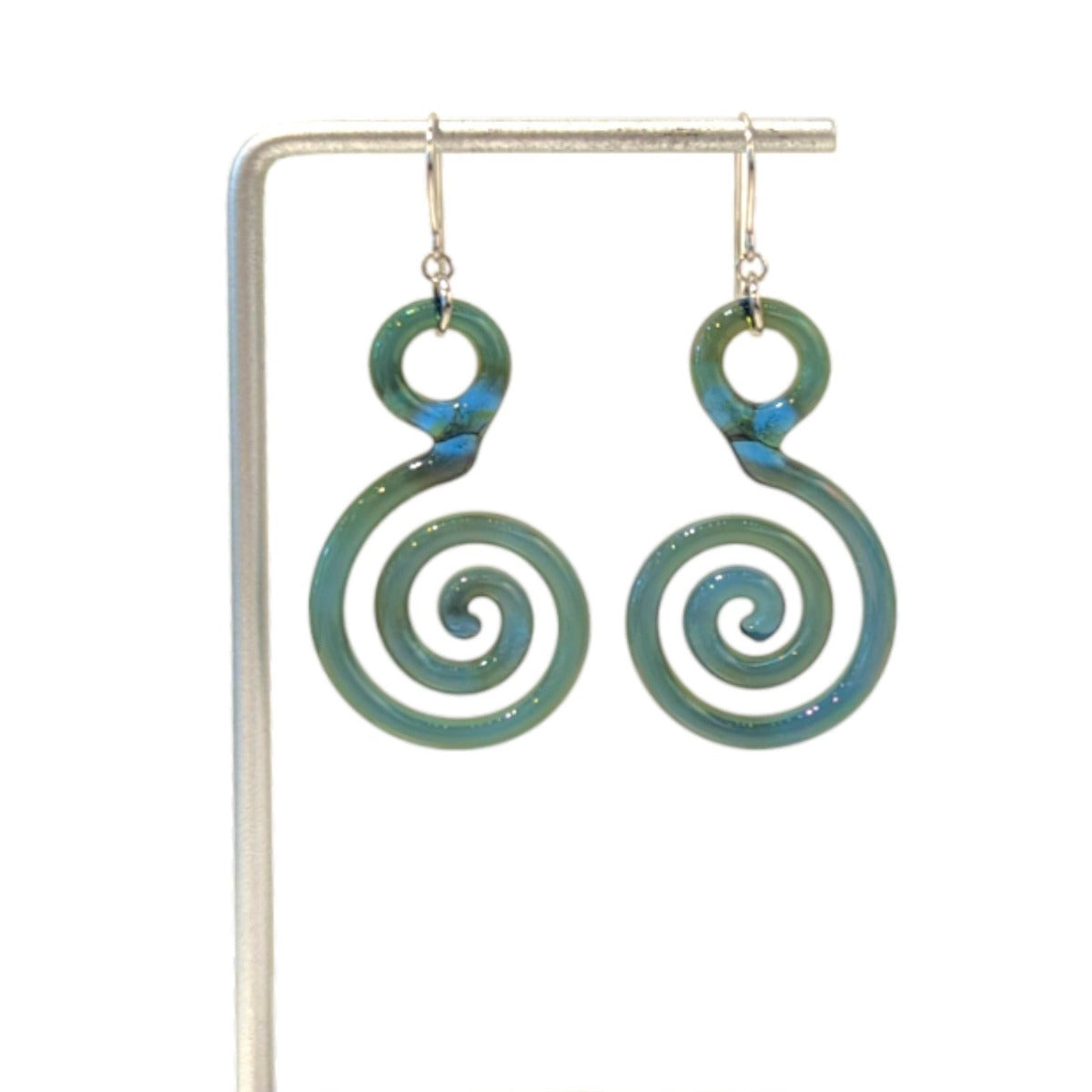 Spiral Hoop Earrings