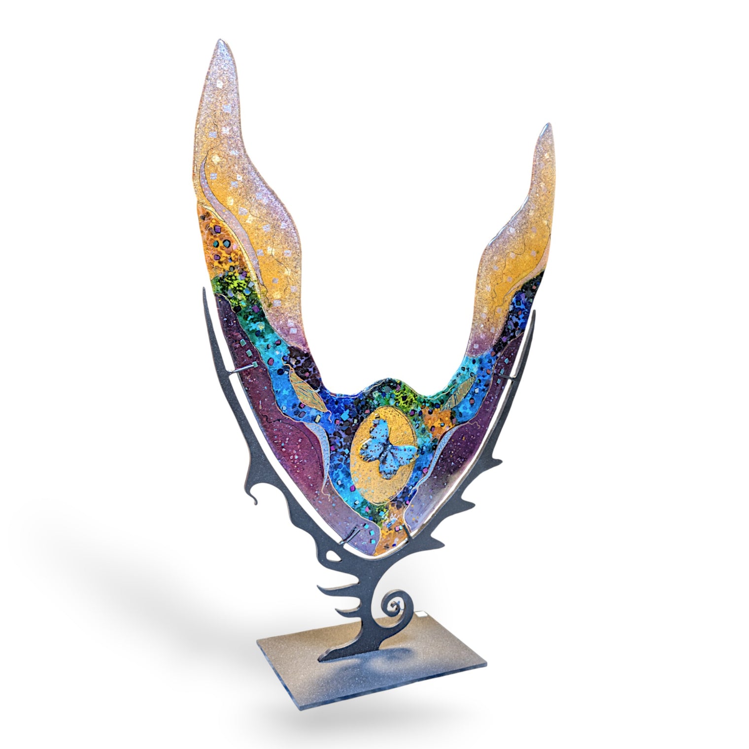 Butterfly Chalice on Stand