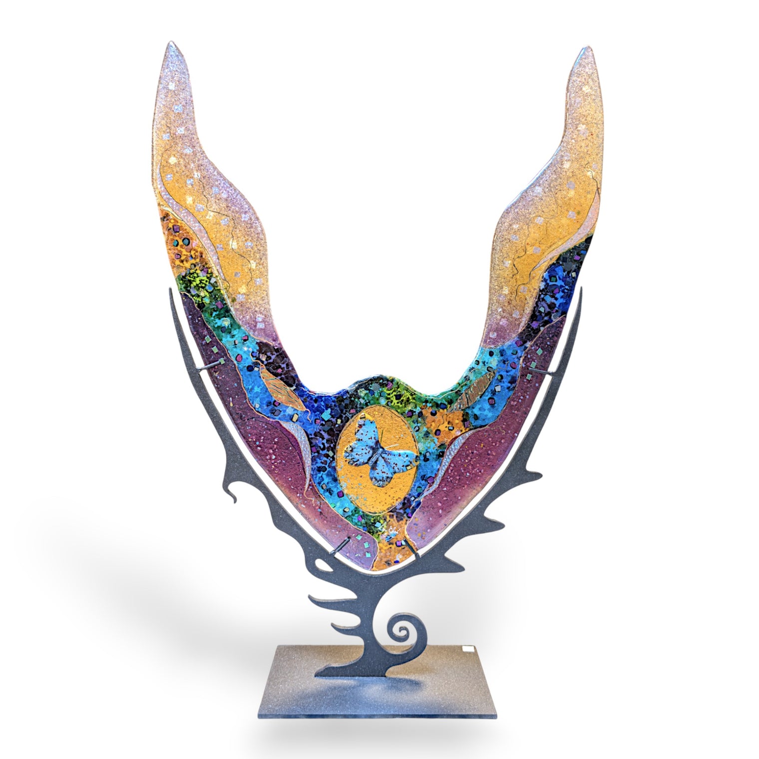 Butterfly Chalice on Stand