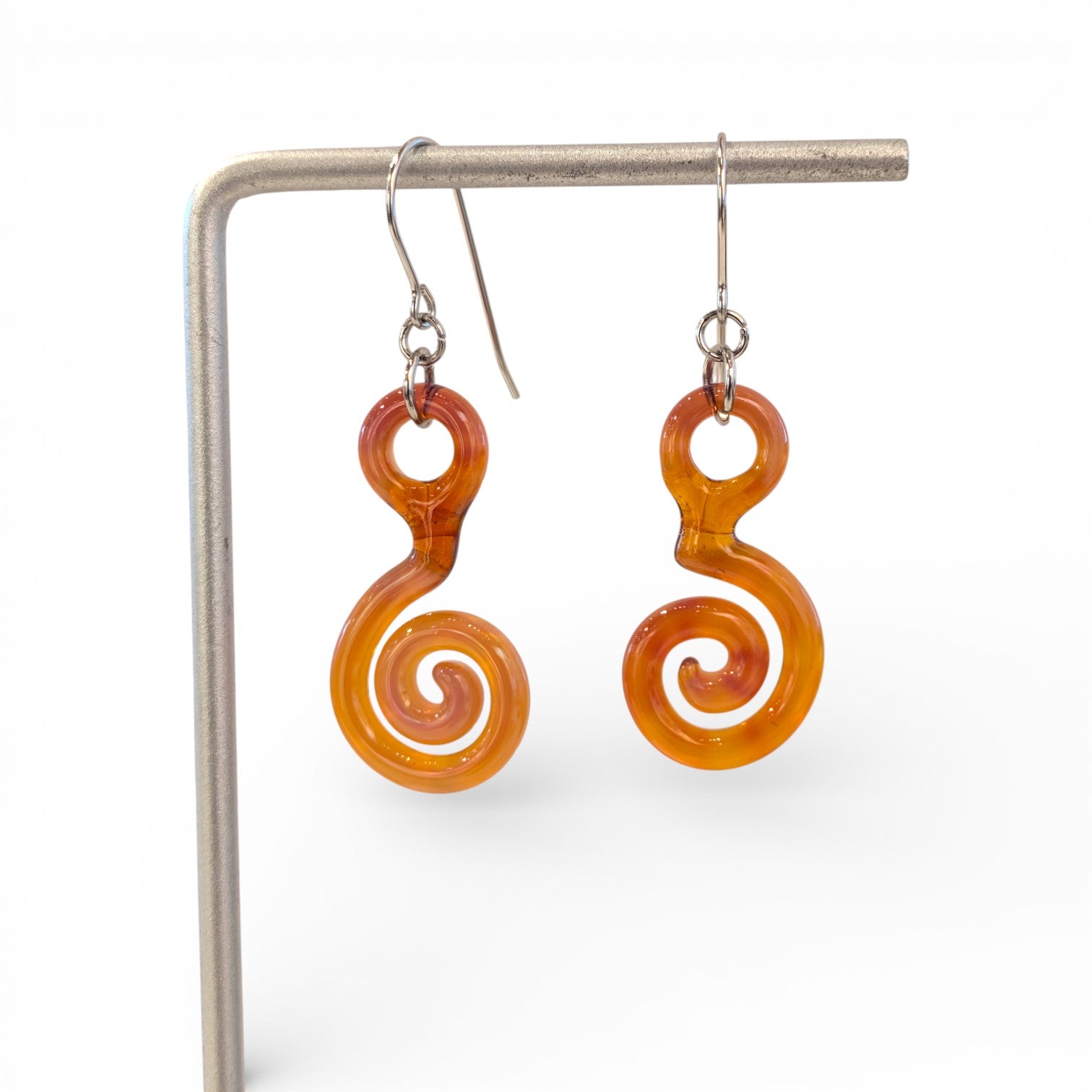 Spiral Hoop Earrings