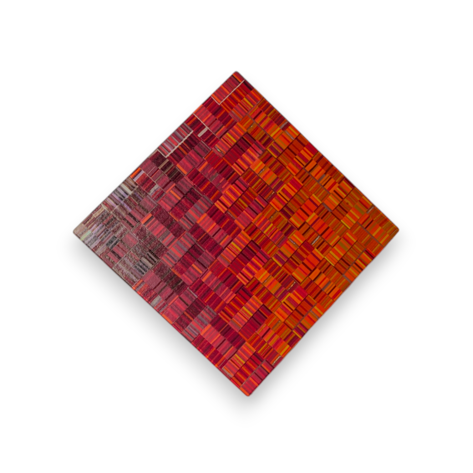 Evening - Small Color Shift Wall Panel Square
