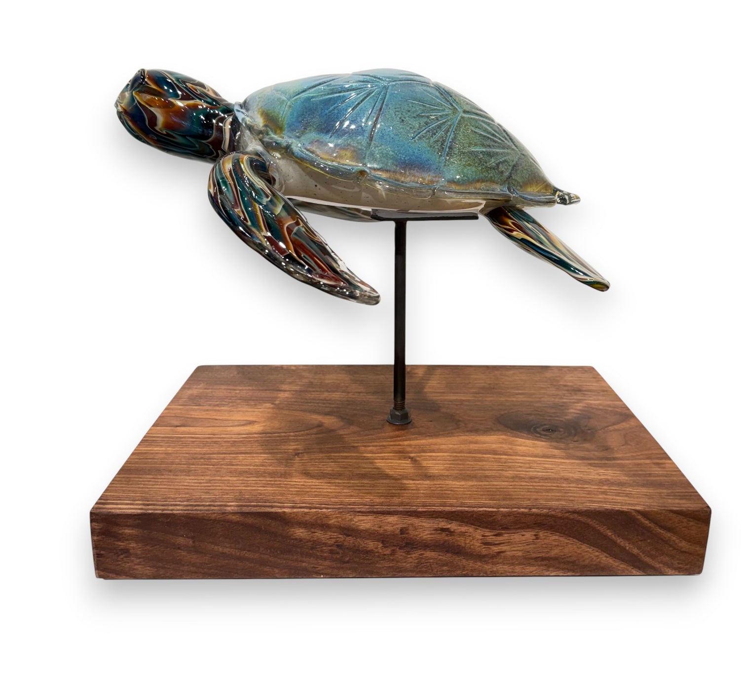 SGS Turtle on Wood Base 1