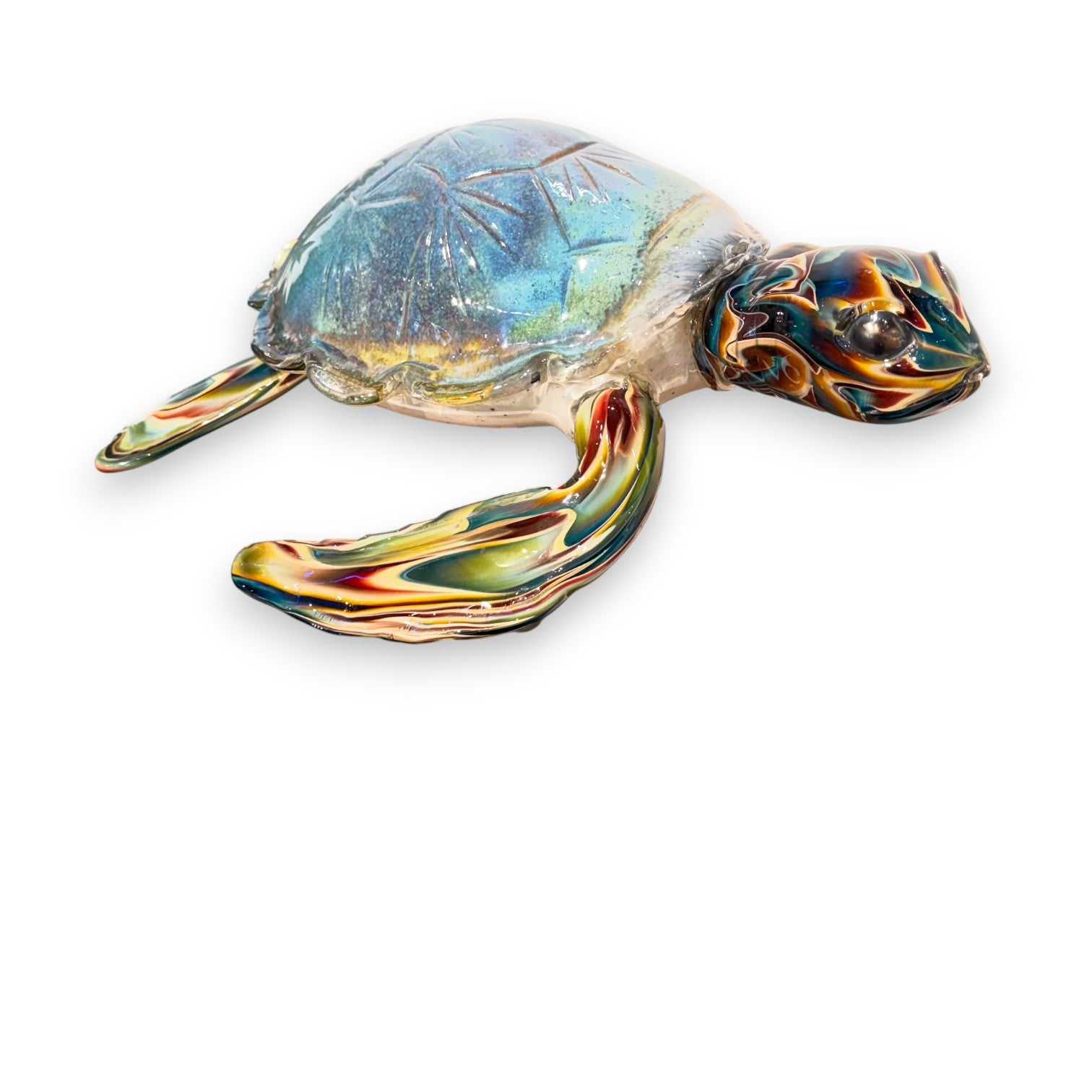 SGS Turtle on Wood Base 1