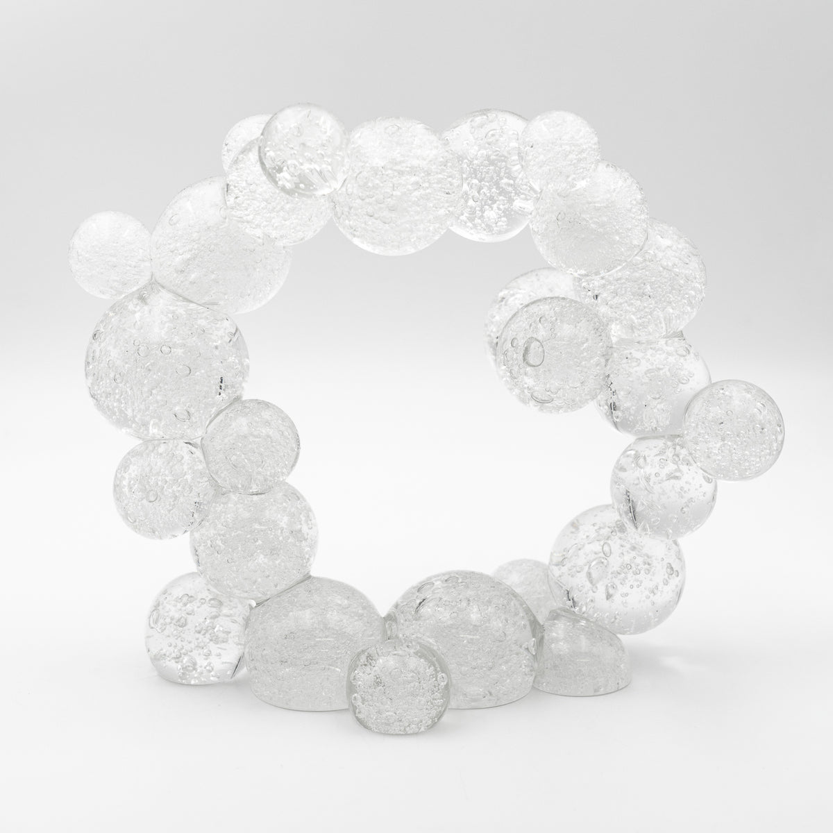 Large Bubble Bath Ring Seattle Glassblowing Studio