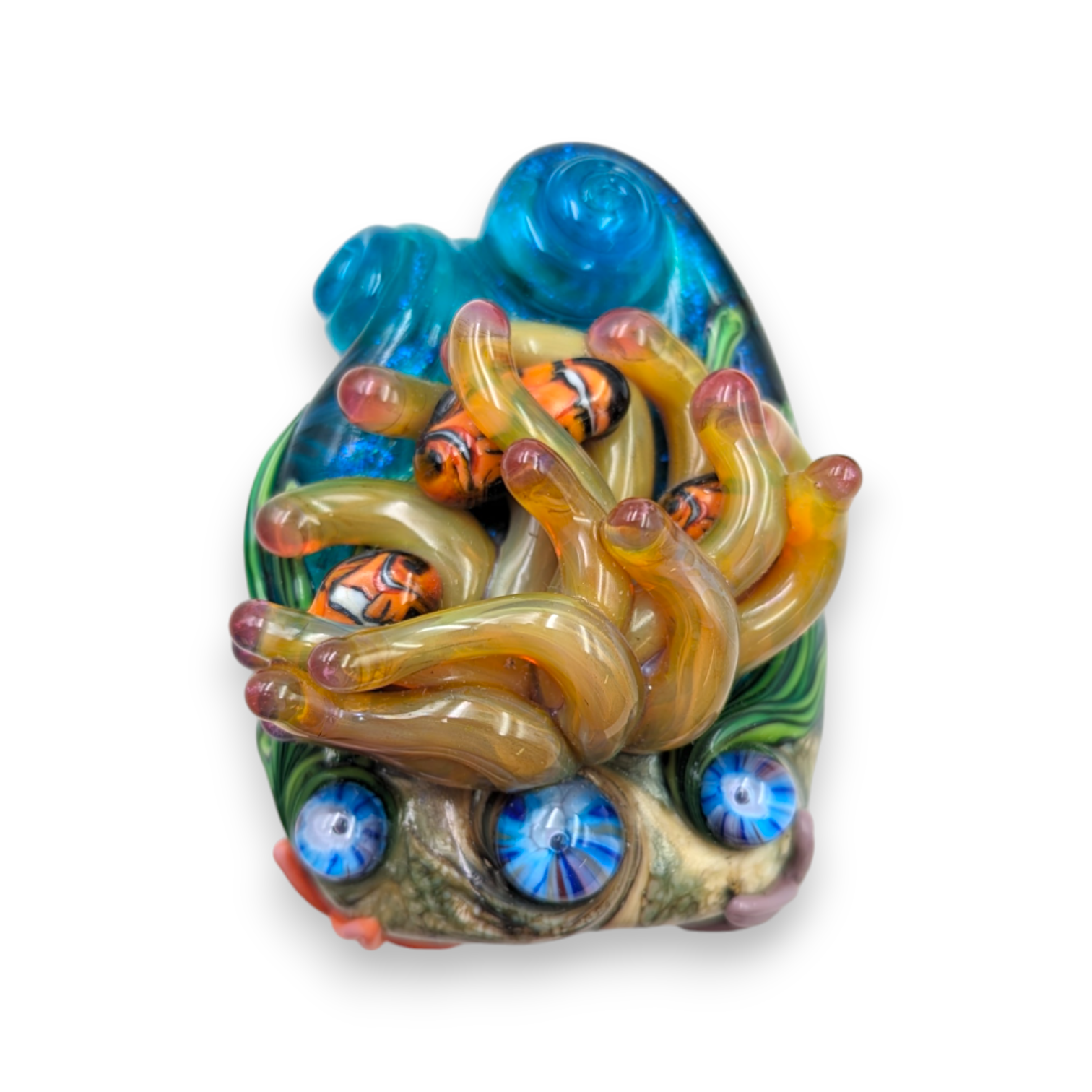 Golden Clownfish Anemone Bd