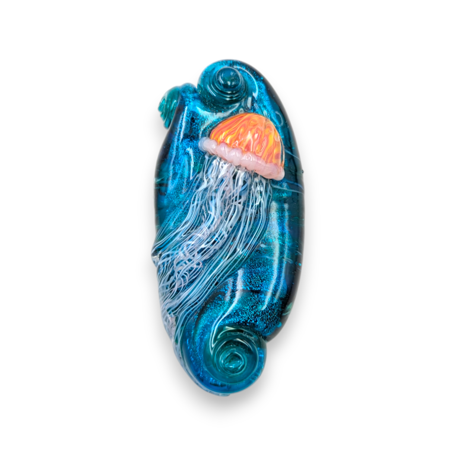 Small Orange Jellyfish