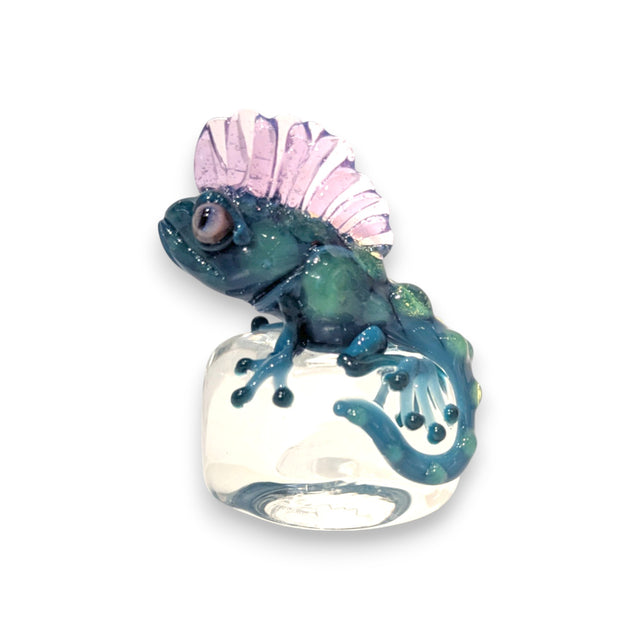 Iguana on Ice Sculpture