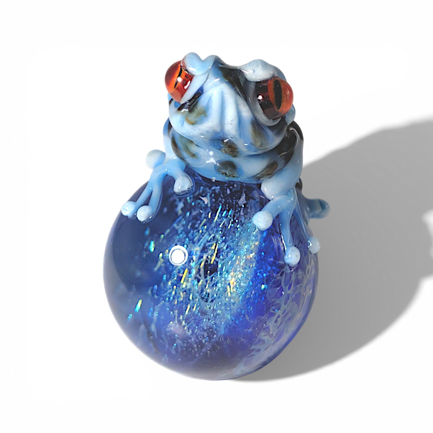 Frog on Galaxy Marble lg