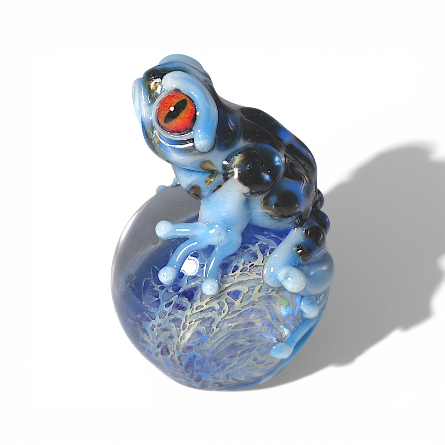 Frog on Galaxy Marble lg