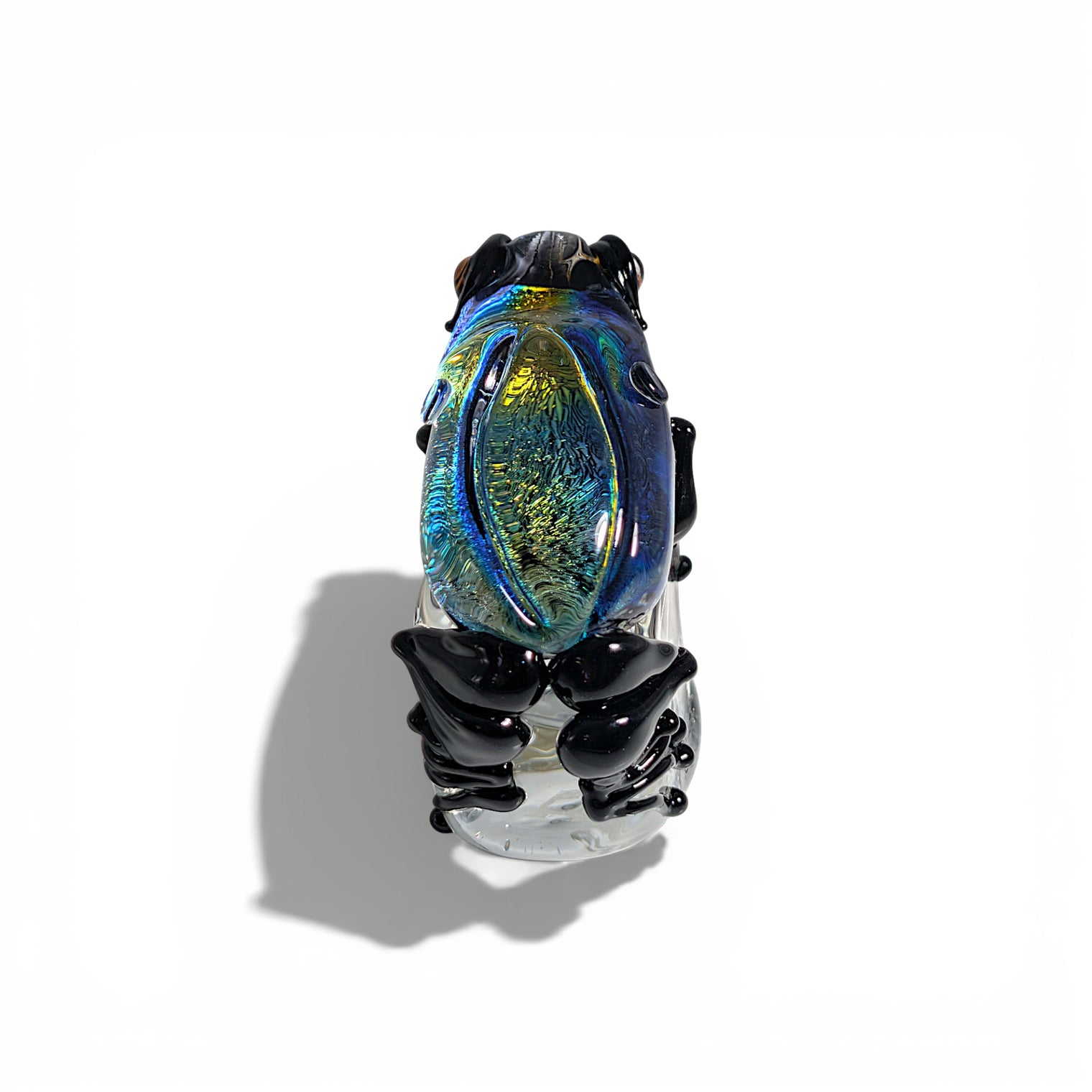 Jumbo Bullfrog on Ice