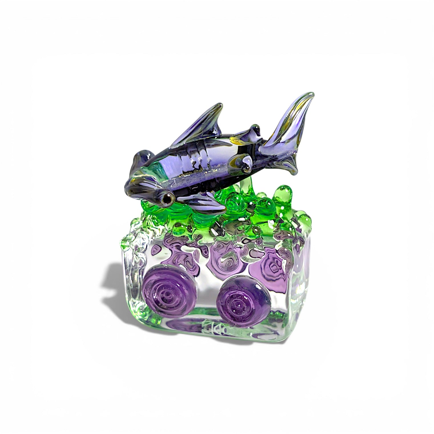 Dichroic Shark on Ice