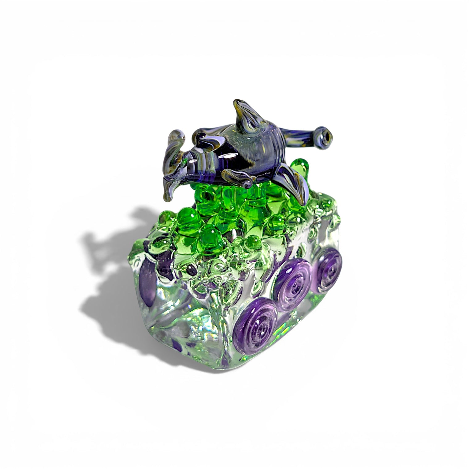 Dichroic Shark on Ice