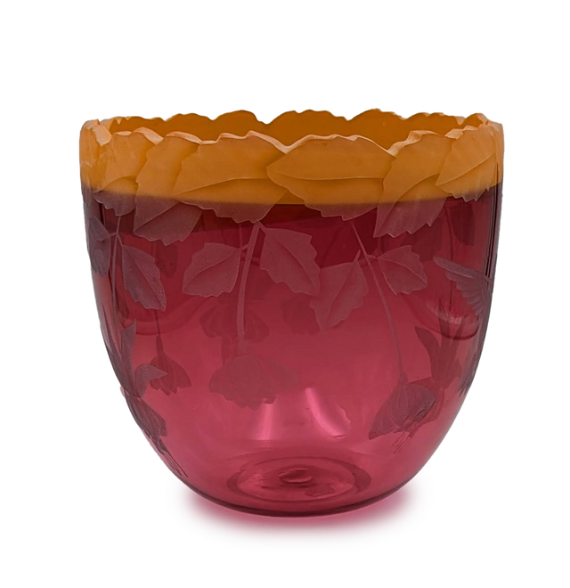 Fuschia & Hummingbird Bowl