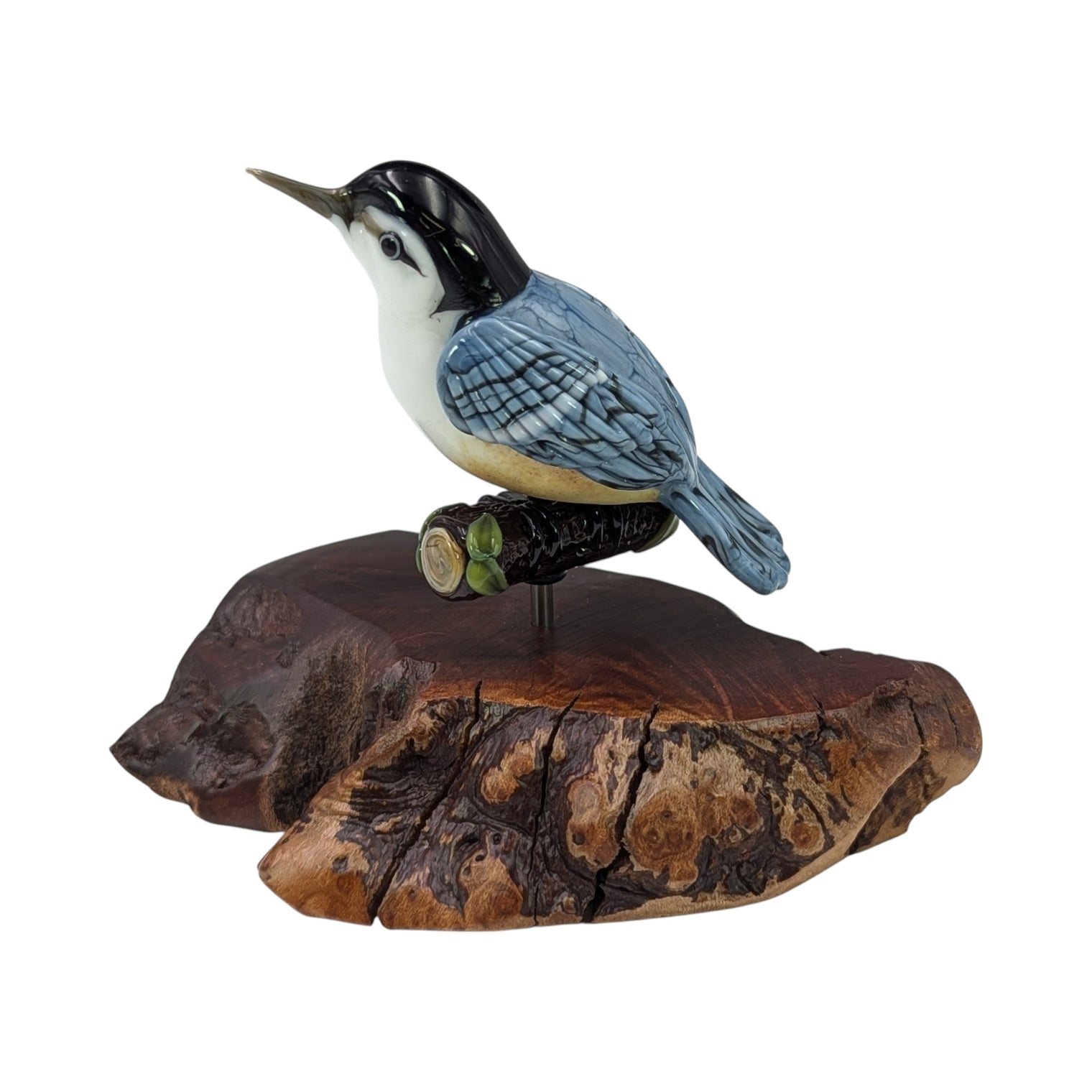 White-breasted Nuthatch Sculpture