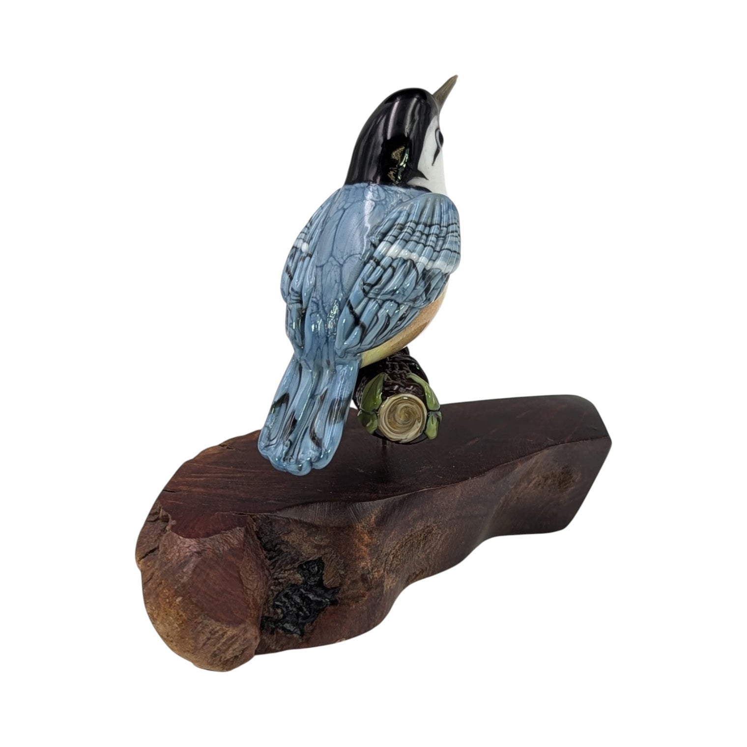 White-breasted Nuthatch Sculpture