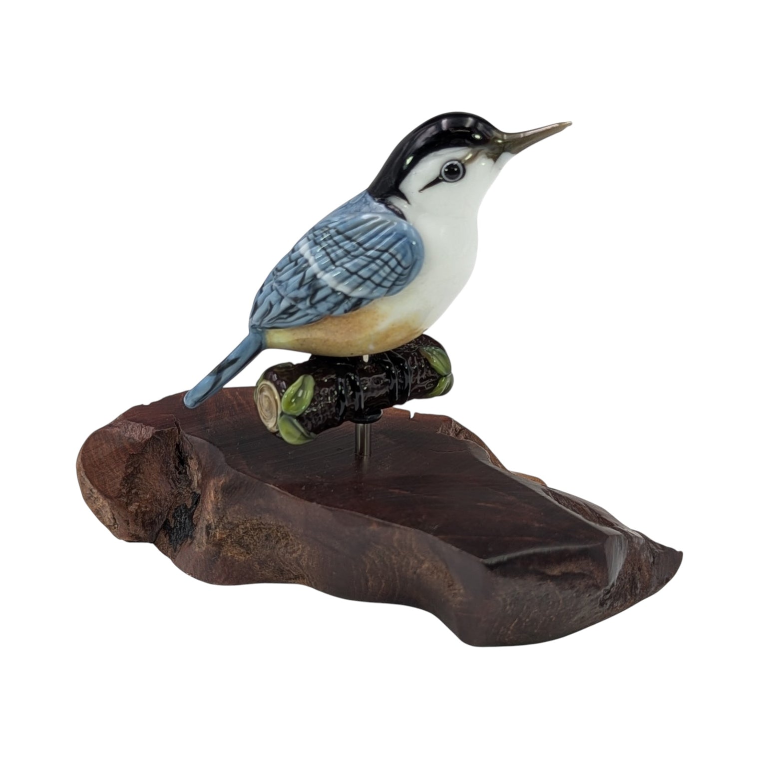 White-breasted Nuthatch Sculpture