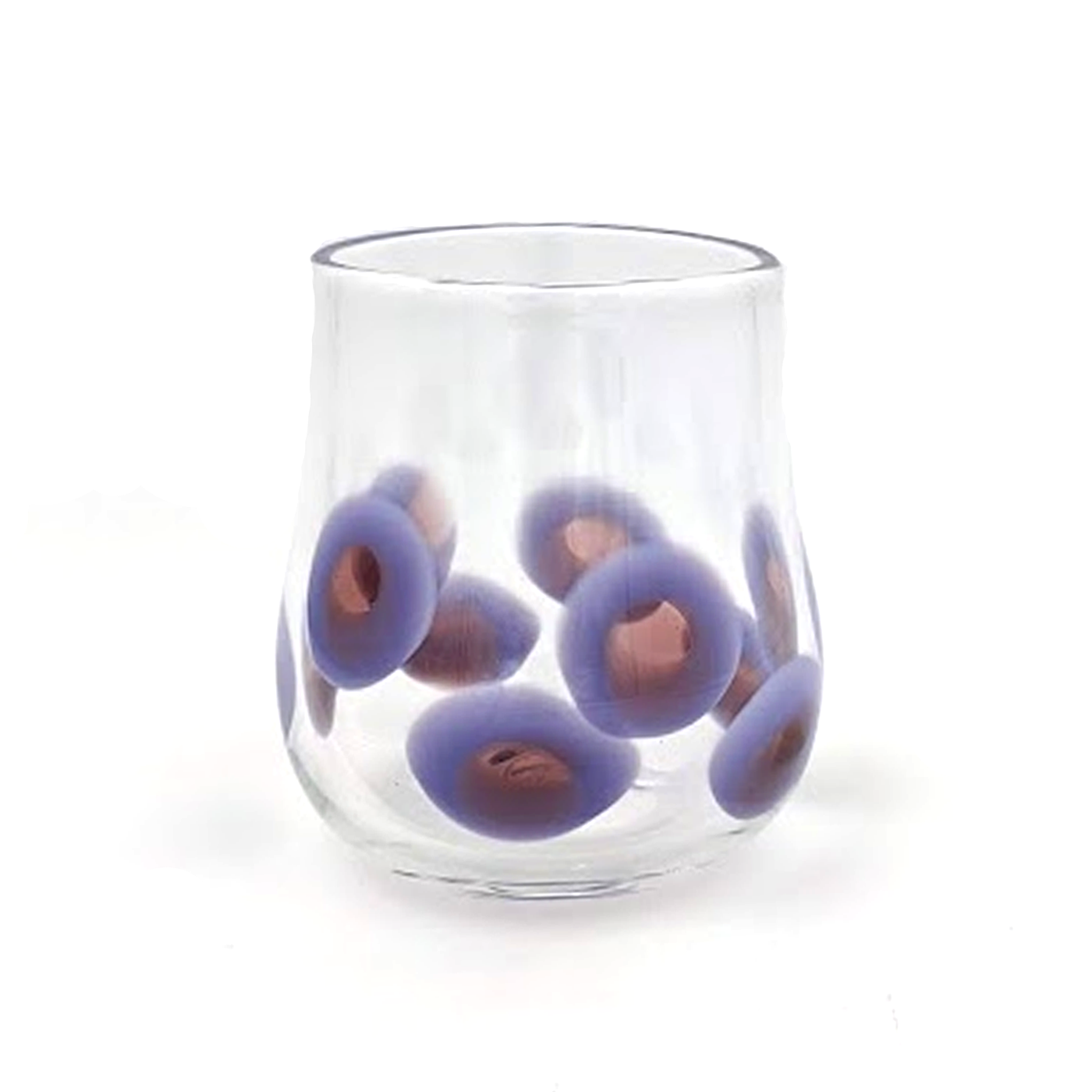 Purple Dot Tumbler