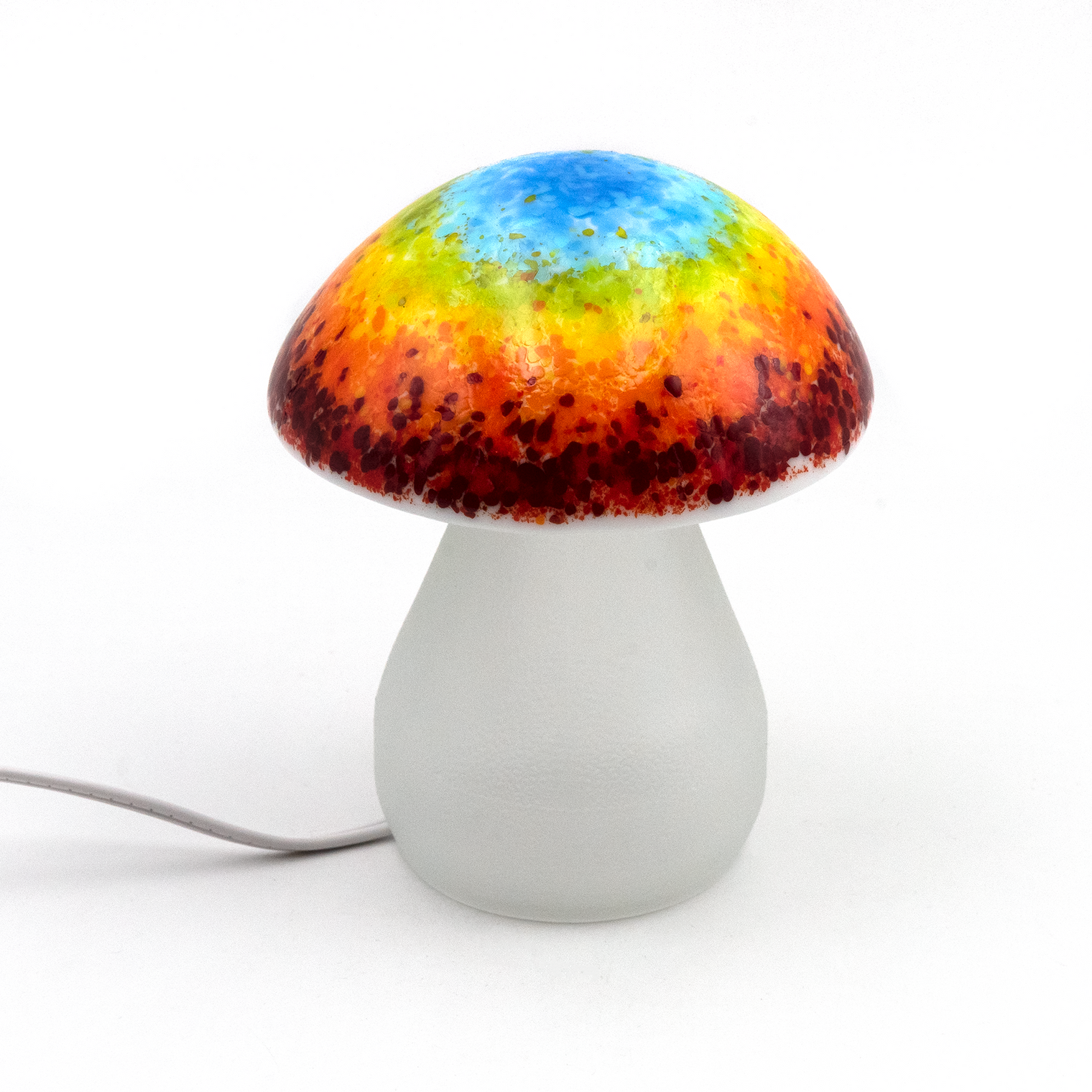 Rainbow Mushroom Lamp