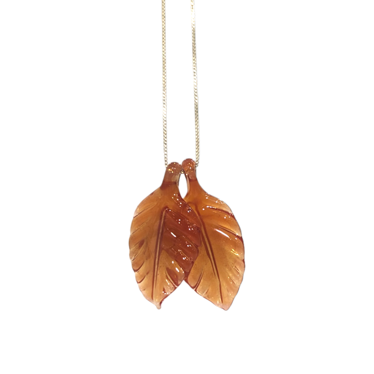 Double Leaf Necklace