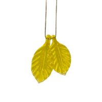 Double Leaf Necklace