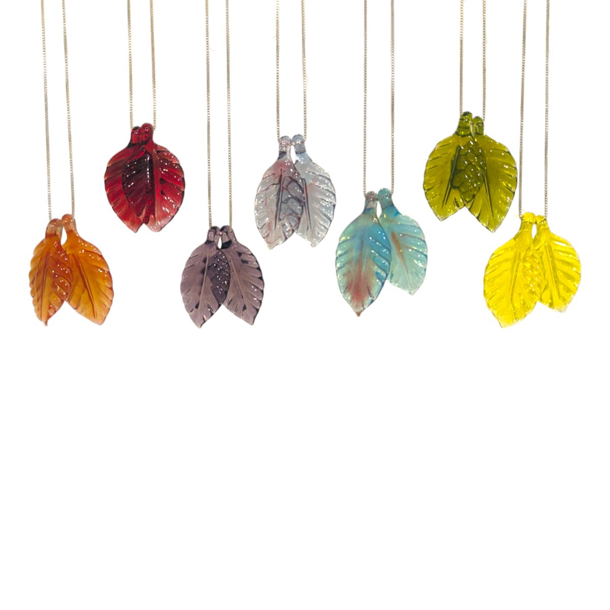 Double Leaf Necklace