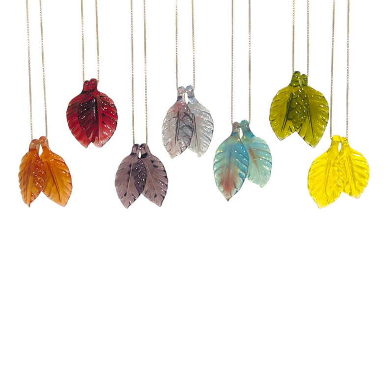 Double Leaf Necklace