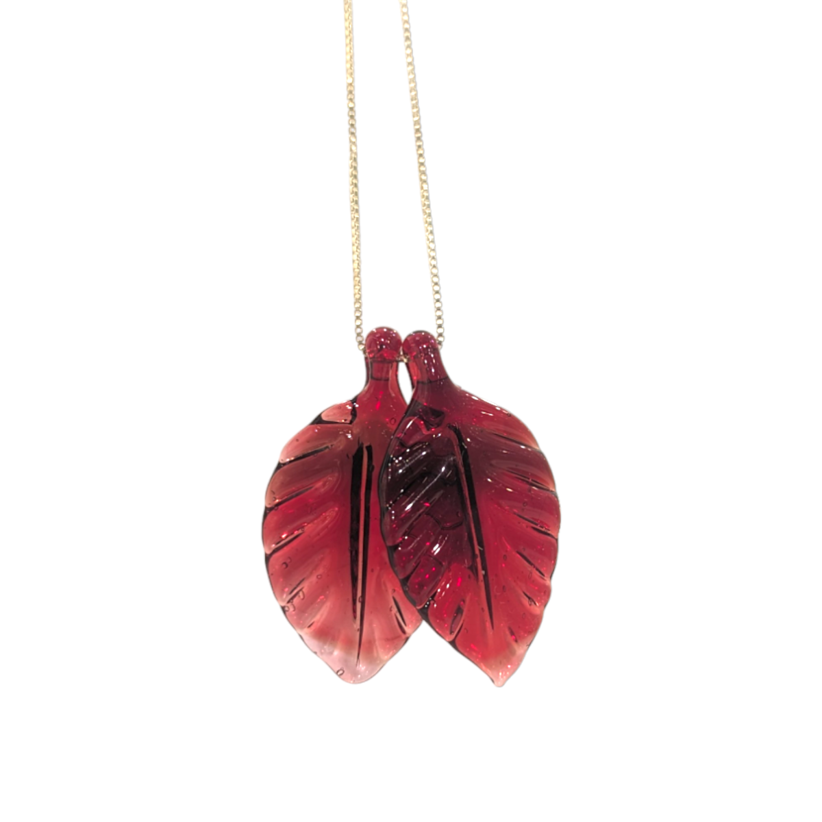 Double Leaf Necklace