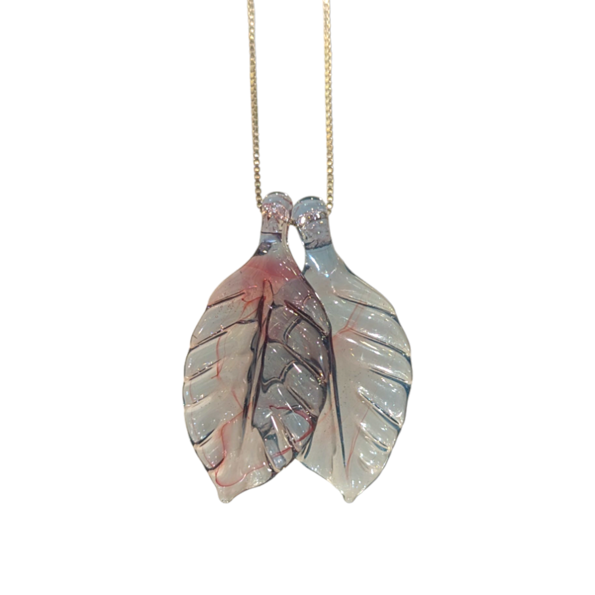 Double Leaf Necklace