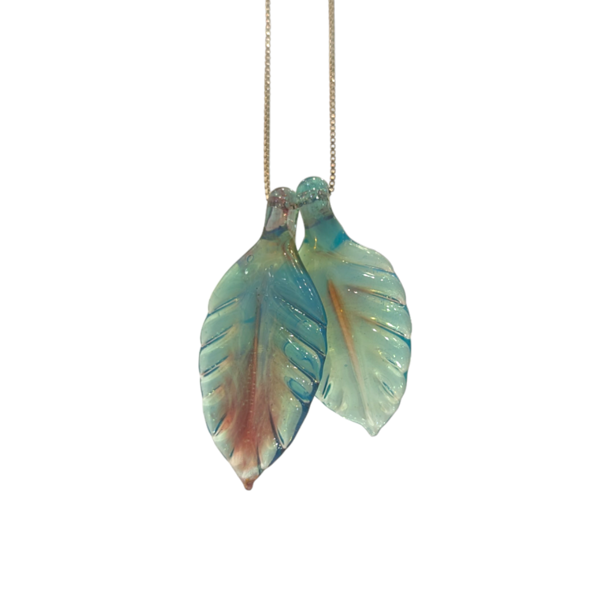 Double Leaf Necklace