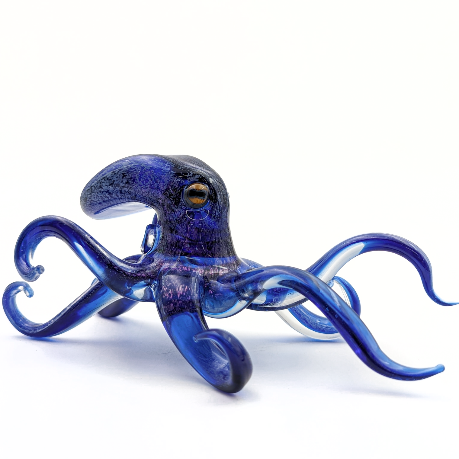 Dichroic Octopus Sculpture