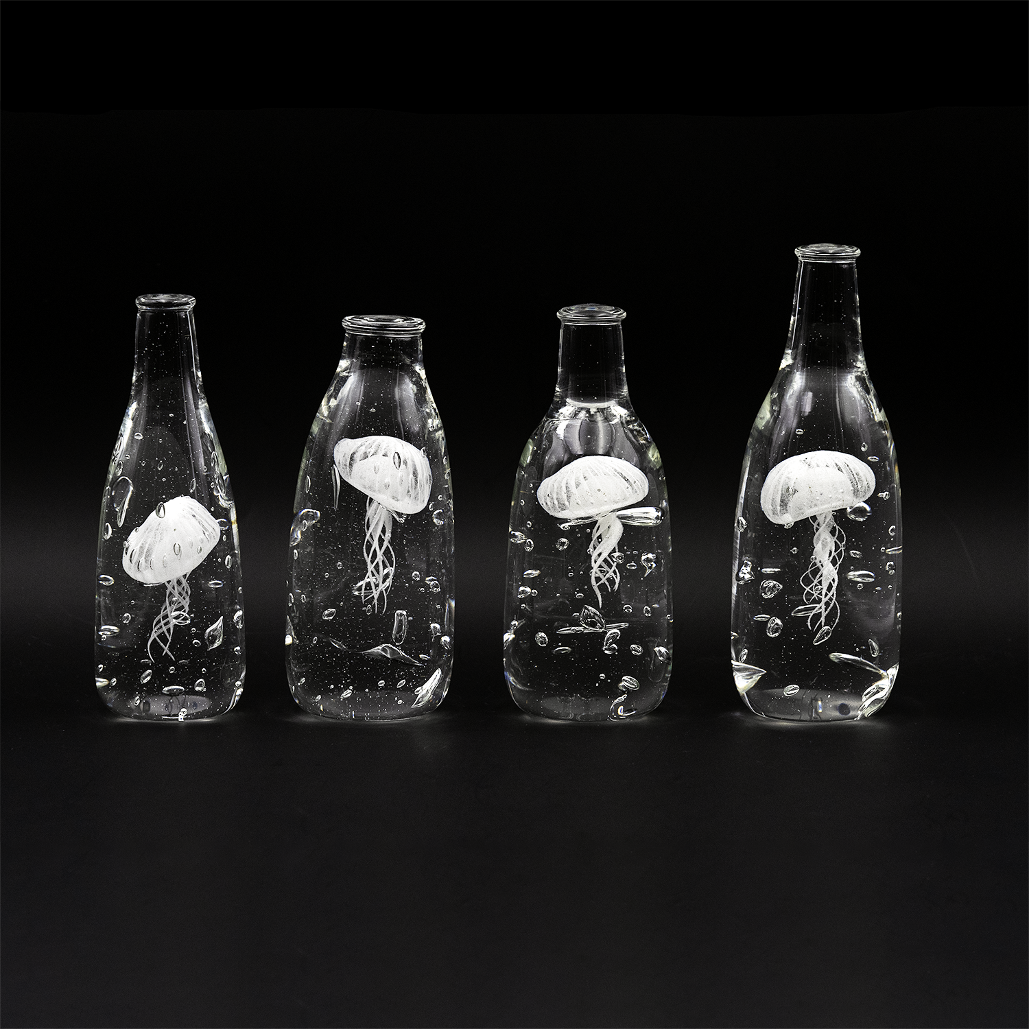 Bottled Jellyfish Sculpture