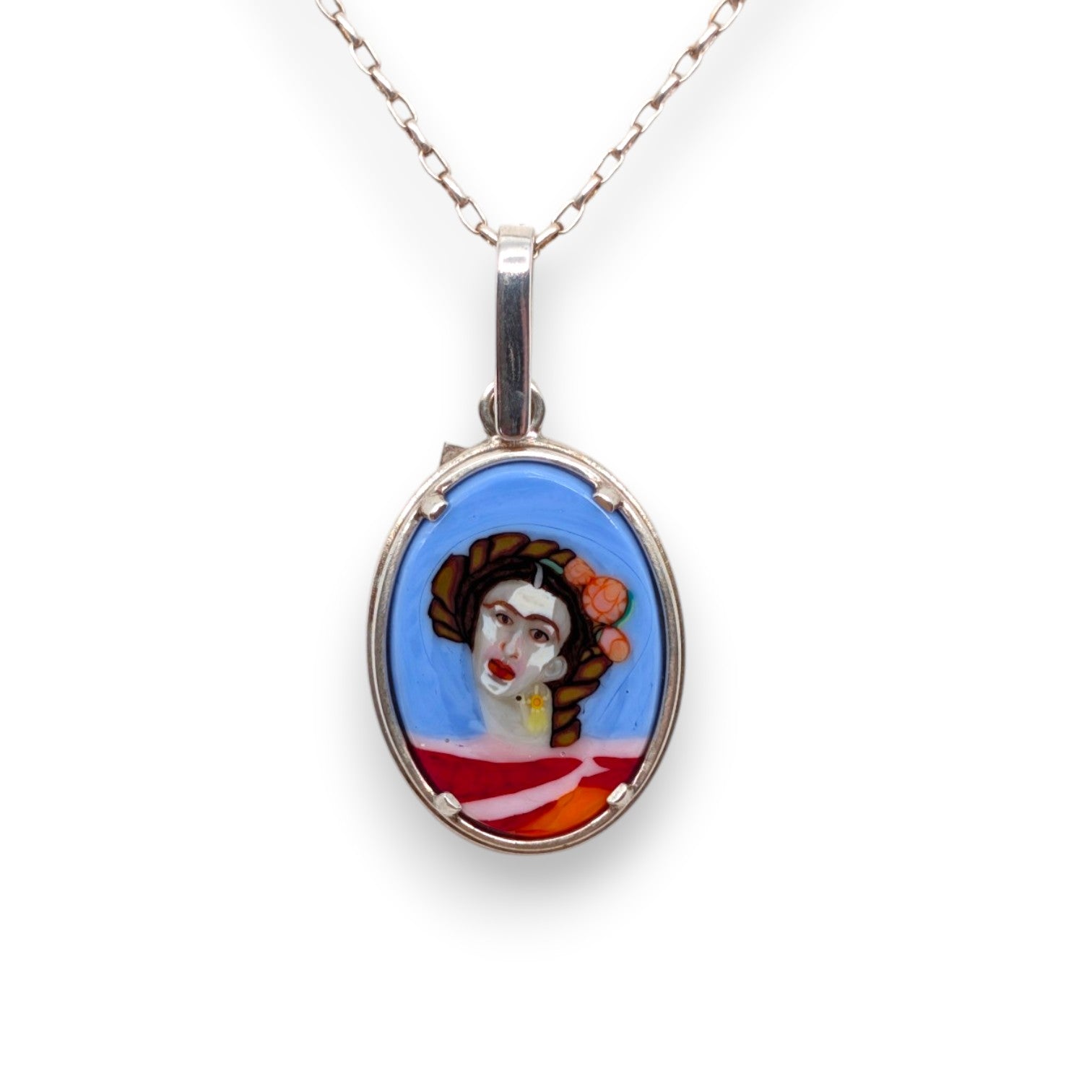 Frida Murrine Portrait Pendant