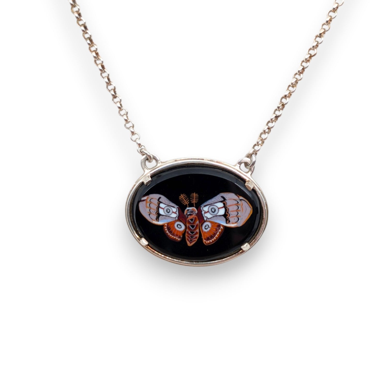 Emperor Moth Pendant