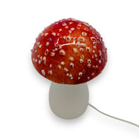 Amanita Mushroom Lamp