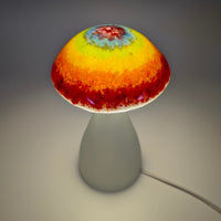 Rainbow Mushroom Lamp