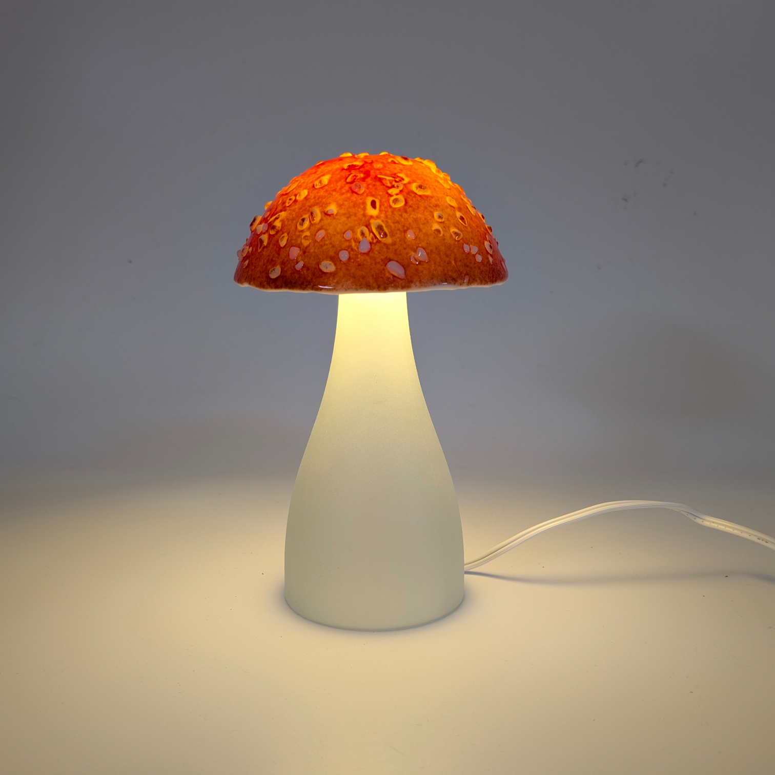 Amanita Mushroom Lamp