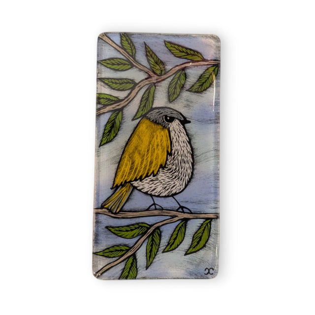 Silly Dog 3x6 Handpainted Tile