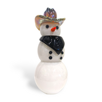 Cowboy Snowman