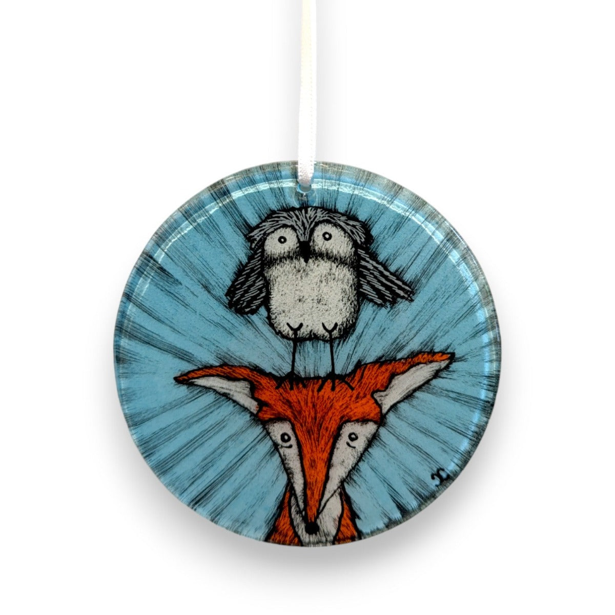 Silly Dog Suncatcher mini