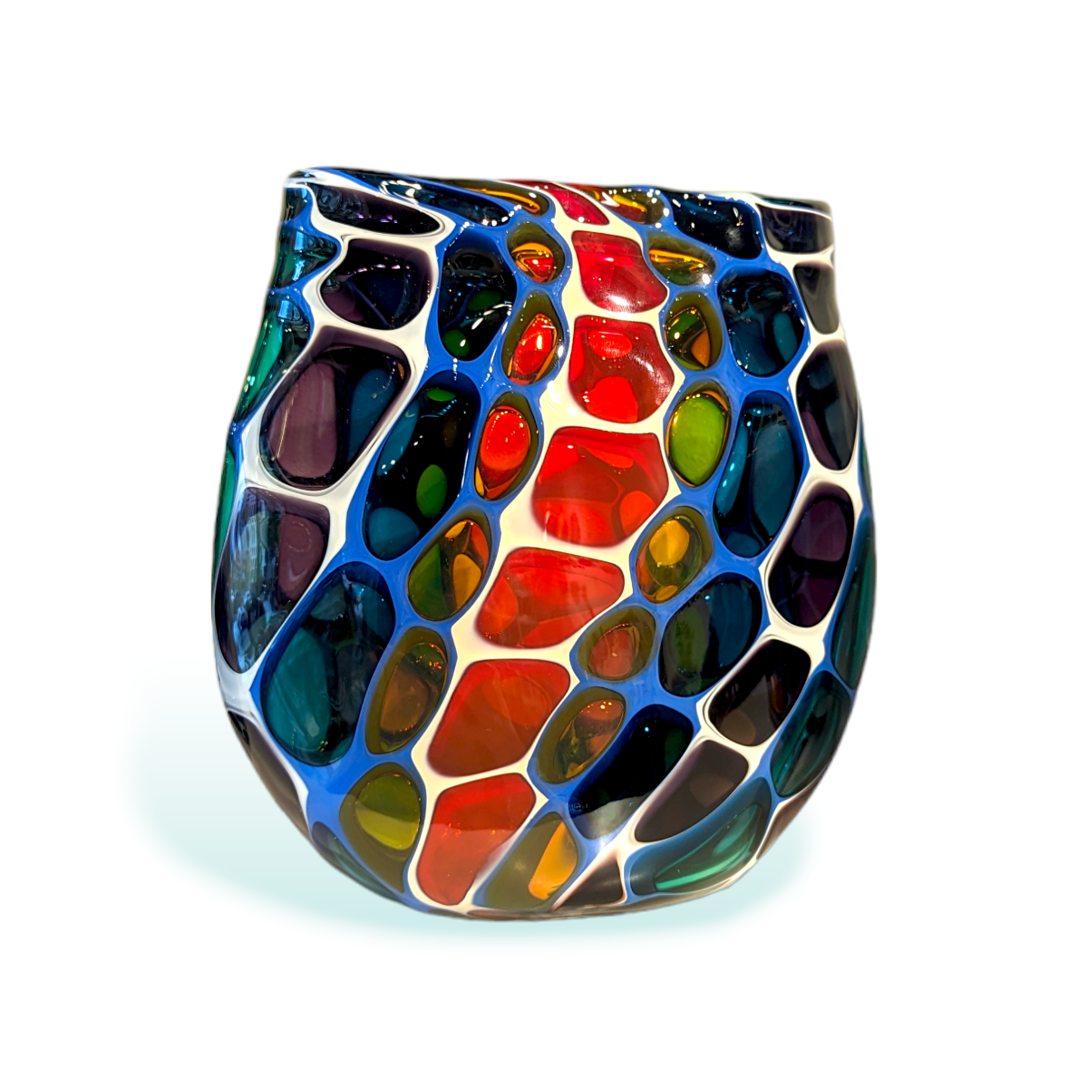 Red Shift Spectrum Vase Small