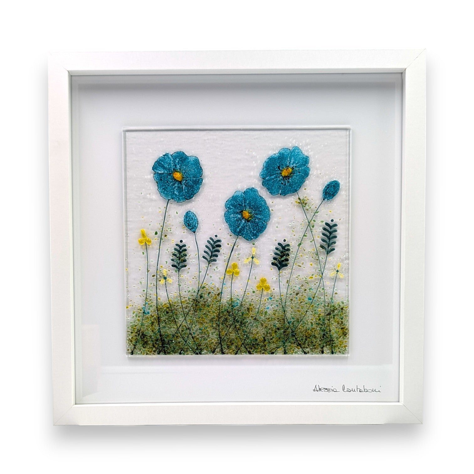 Framed Flowers Large
