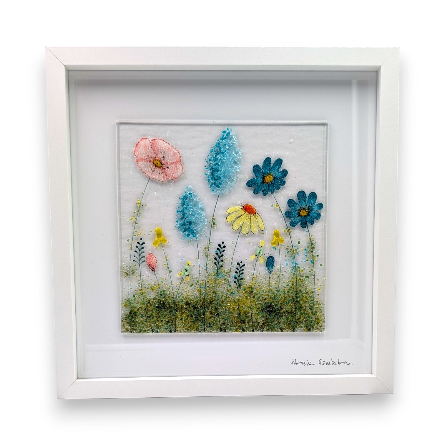 Framed Flowers Large