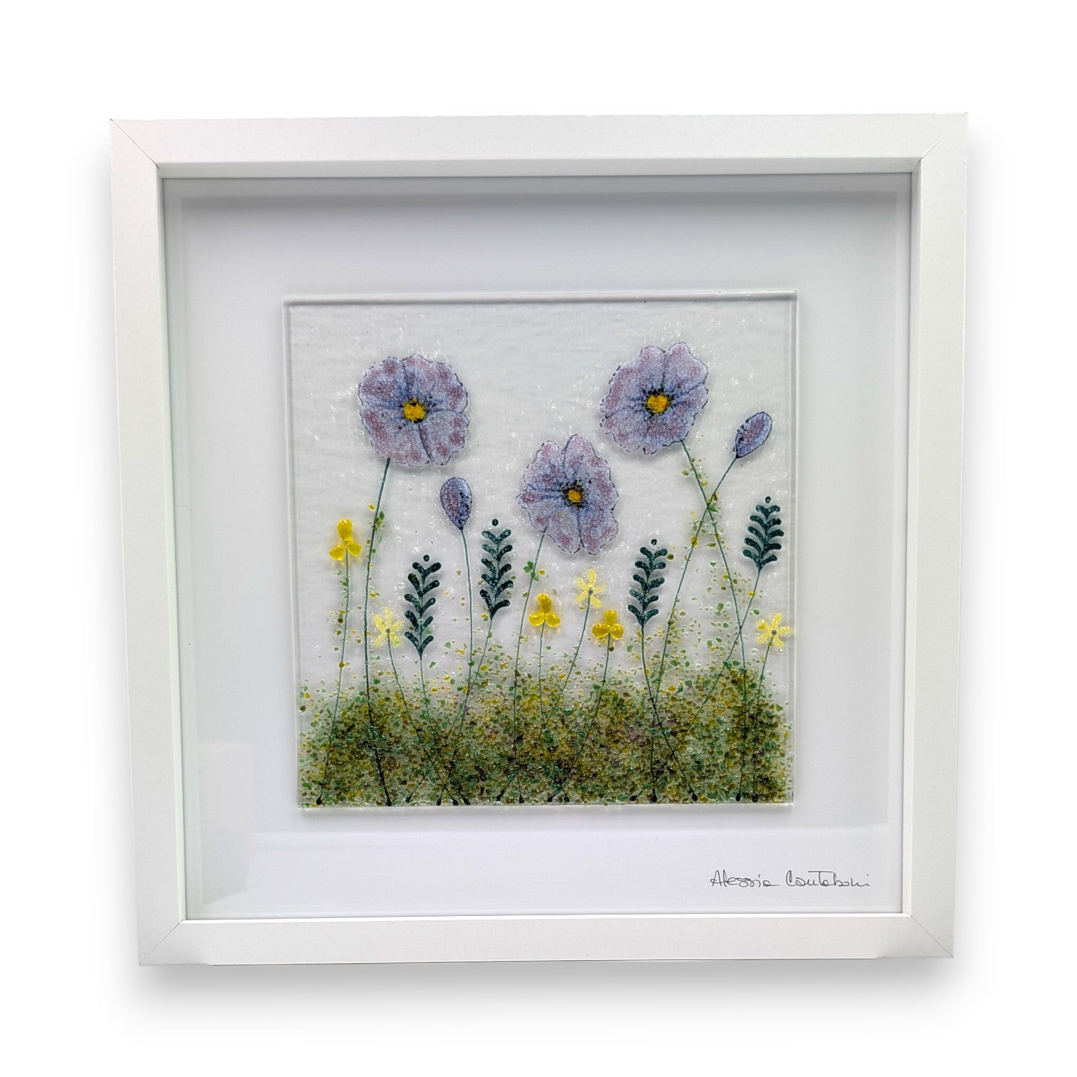 Framed Flowers Large