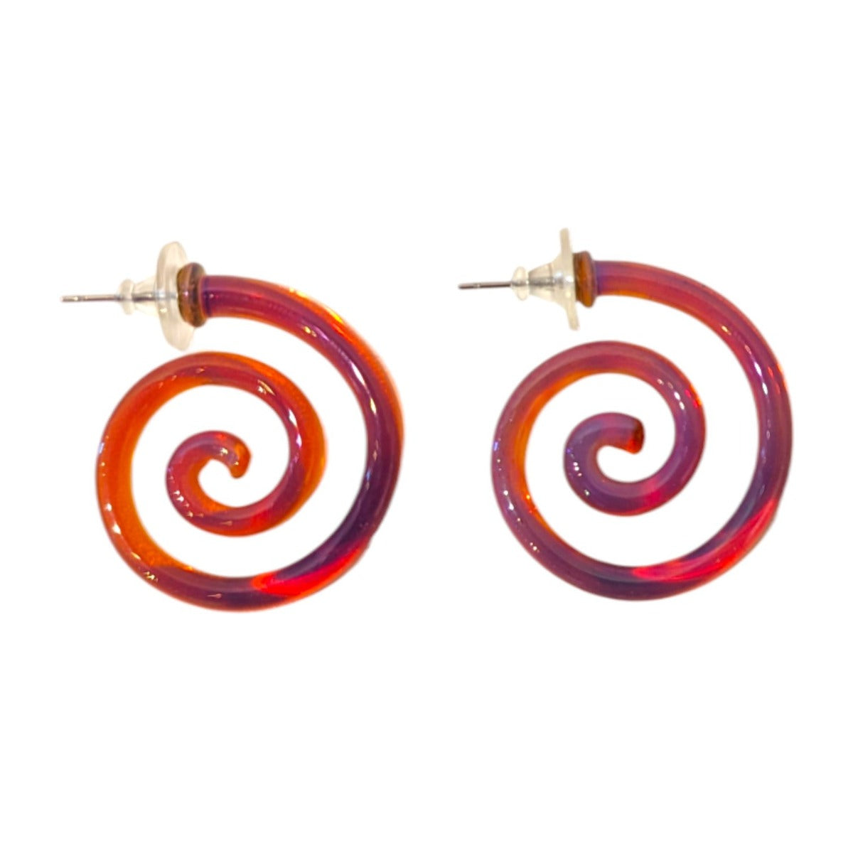 Spiral Post Earrings