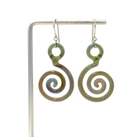 Spiral Hoop Earrings