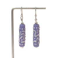 Cylinder Doodle Earrings