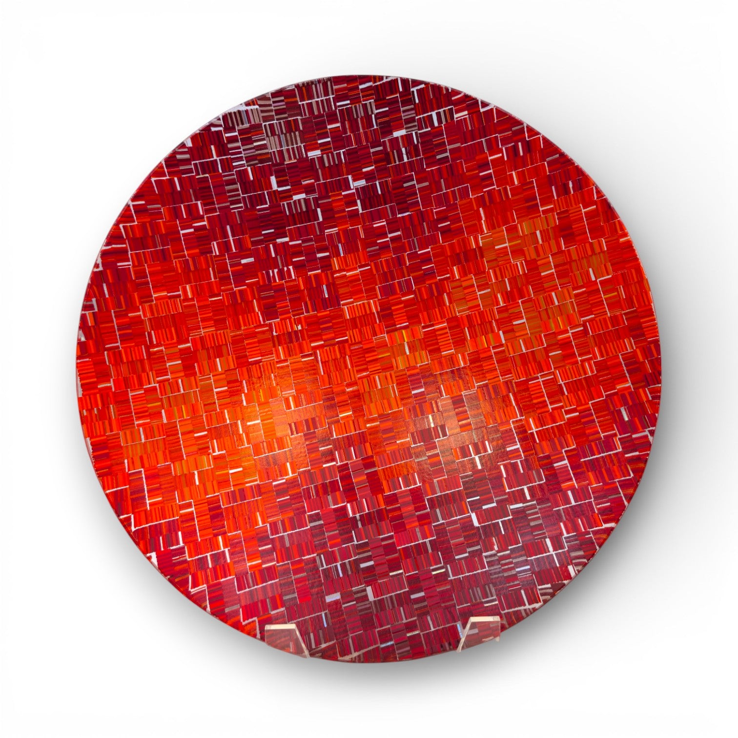 Red Color Shift Warm Bowl